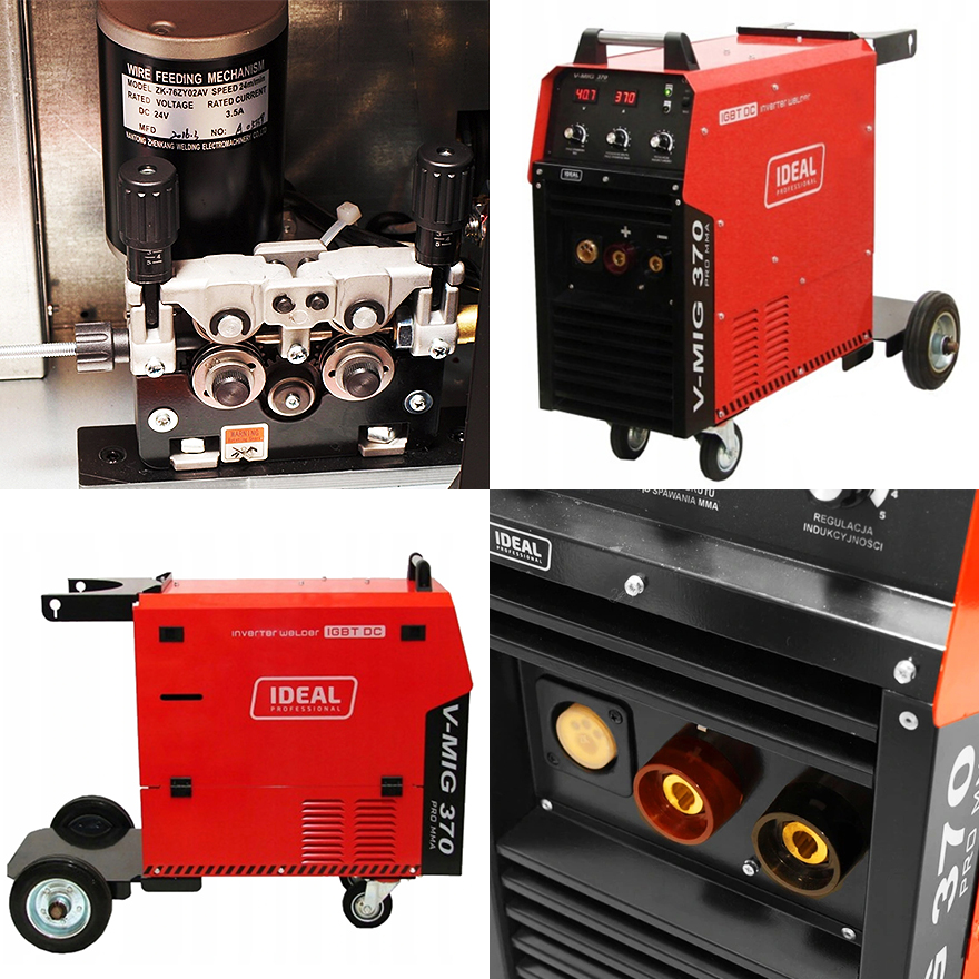 Spawarka Ideal Migomat MIG MAG MMA 370